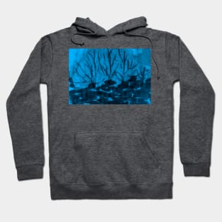 Blue land Hoodie